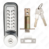 Zinc Alloy Smart Digital Combination Lock Mechanical Password Keypad Door Handle Lock (209B)