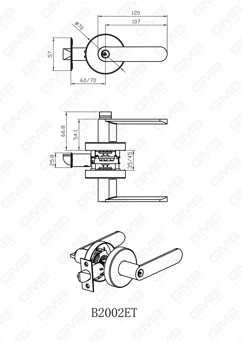 HEAY-DUTY TUBULAR LOCK 1200 LF