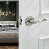 Heavy Duty Tubular Lever Door Lock Series, Zinc alloy Round Rosette Entry Door Handle Lock（B2005）