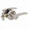 Heavy Duty Tubular Lever Door Lock Series, Zinc alloy Round Rosette Entry Door Handle Lock（B2018）