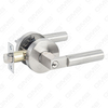 Heavy Duty Tubular Lever Door Lock Series, Zinc alloy Round Rosette Entry Door Handle Lock（B2021）