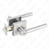 Heavy Duty Tubular Lever Door Lock Series, Zinc alloy Square Rosette Entry Door Handle Lock（A2025）