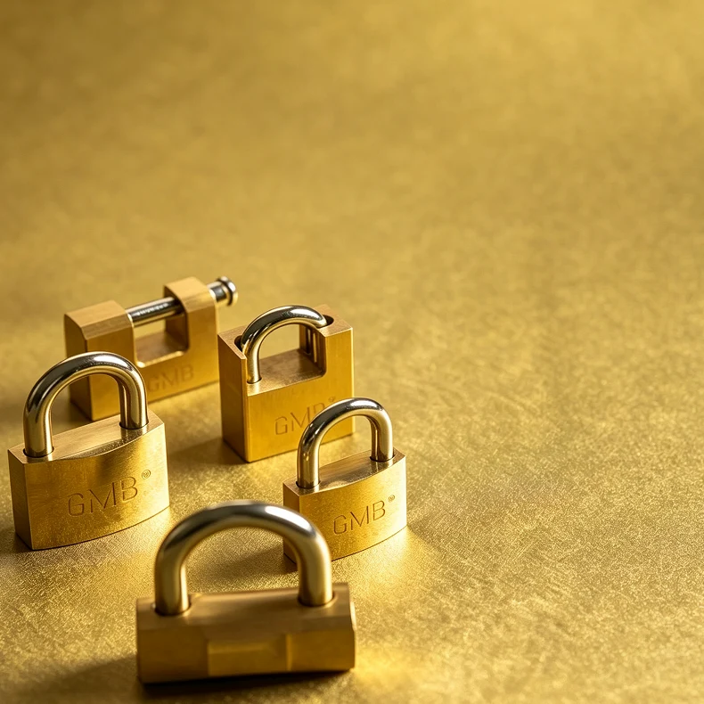 Super Polished Brass Padlock (010)
