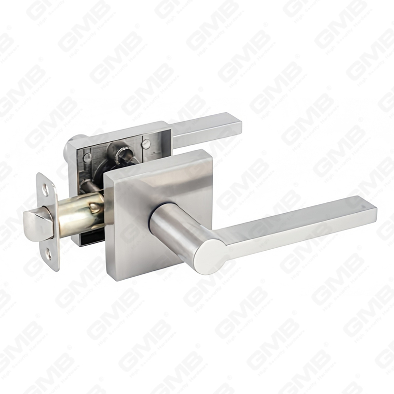 ANSI UL Standard Zinc Alloy/Aluminum Interior Door Lockset Tubular Commercial Cylindrical Security Handle Lever Lock (9172)