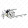 ANSI UL Standard Zinc Alloy/Aluminum Interior Door Lockset Tubular Commercial Cylindrical Security Handle Lever Lock (9182)
