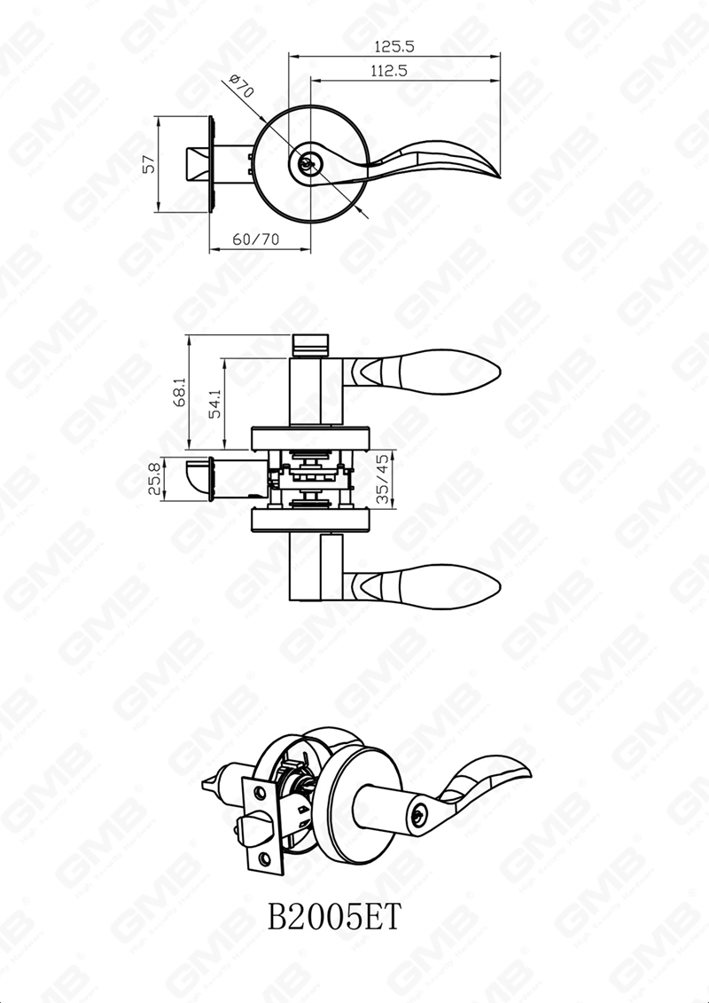 HEAY-DUTY TUBULAR LOCK 1200 LJ