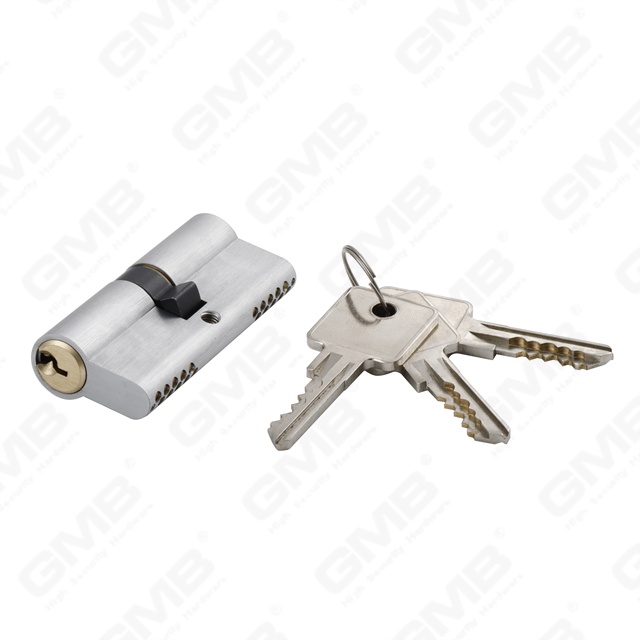 En1303 High Security Euro Profile Brass Door Lock Cylinder with F Keyway (GMB-CY-24)