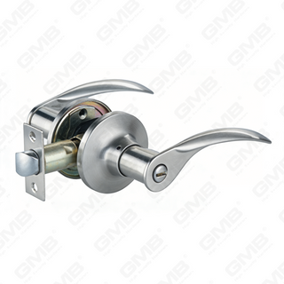 ANSI UL Standard Zinc Alloy Aluminum Interior Door Lockset Duty Tubular Commercial Security Handle Lever Lock (8003)