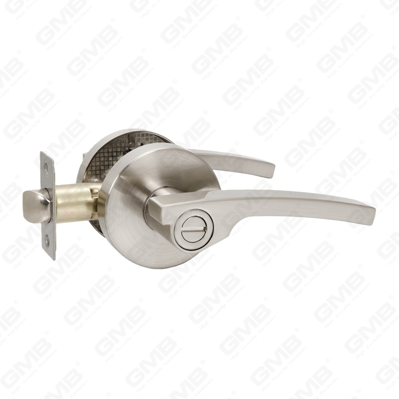 Heavy Duty Tubular Lever Door Lock Series, Zinc alloy Round Rosette Entry Door Handle Lock（B2018）