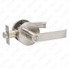 Heavy Duty Tubular Lever Door Lock Series, Round Rosette Entry Door Handle Lock（B2003）