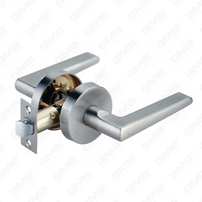 ANSI UL Standard Zinc Alloy/Aluminum Interior Door Lockset Tubular Commercial Cylindrical Security Handle Lever Lock (9161)