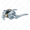 ANSI UL Standard Zinc Alloy Aluminum Push-Button Tubular Commercial Cylindrical Handle Lever Lock (8010)