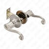ANSI UL Standard Zinc Alloy Aluminum Interior Door Lockset Duty Tubular Commercial Security Handle Lever Lock (8001)