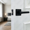 Heavy Duty Tubular Lever Door Lock Series, Zinc alloy Square Rosette Entry Door Handle Lock（A2022）