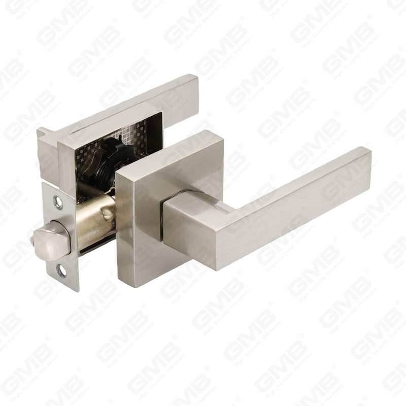 Heavy Duty Tubular Lever Door Lock Series, Square Entry Door Handle Lock （A2001）