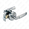 Heavy Duty Tubular Lever Door Lock Series, Zinc alloy Round Rosette Entry Door Handle Lock（B2010）