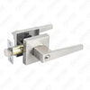 Heavy Duty Tubular Lever Door Lock Series, Zinc alloy Square Rosette Entry Door Handle Lock（A2020）