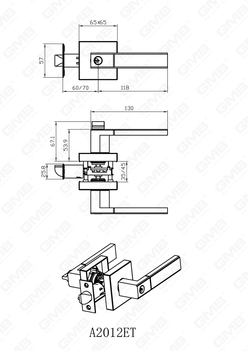 HEAY-DUTY TUBULAR LOCK 1200 LL