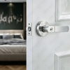 Heavy Duty Tubular Lever Door Lock Series, Zinc alloy Round Rosette Entry Door Handle Lock（B2016）