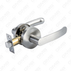 Heavy Duty Tubular Lever Door Lock Series, Zinc alloy Round Rosette Entry Door Handle Lock（B3003）
