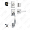 New Design Grip Entry Door Handle Set Entry Door Levers Lock Sets （70728）