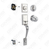 New Design Grip Entry Door Handle Set Entry Door Levers Lock Sets （70731）