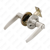 ANSI UL Standard Zinc Alloy Aluminum Push-Button Tubular Commercial Cylindrical Handle Lever Lock (8008)