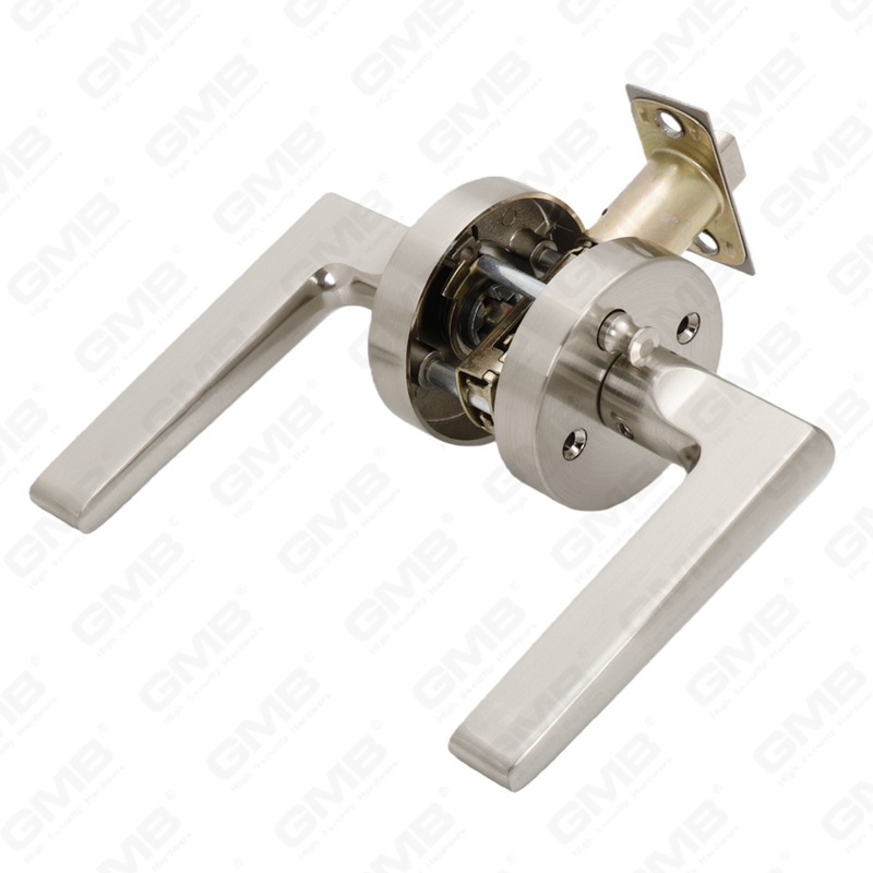 ANSI UL Standard Zinc Alloy/Aluminum Interior Door Lockset Tubular Commercial Cylindrical Security Handle Lever Lock (9161)