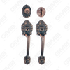 New Design Grip Entry Door Handle Set Entry Door Levers Lock Sets （70711）