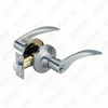 ANSI UL Standard Zinc Alloy Aluminum Push-Button Tubular Commercial Cylindrical Handle Lever Lock (8006)