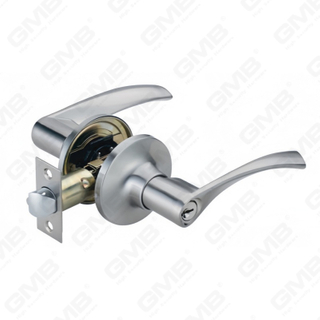 ANSI UL Standard Zinc Alloy Aluminum Push-Button Tubular Commercial Cylindrical Handle Lever Lock (8011)