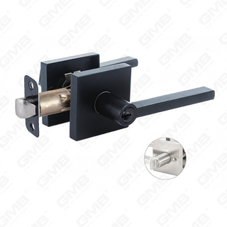 Heavy Duty Tubular Lever Door Lock Series, Zinc alloy Square Rosette Entry Door Handle Lock（A3016）