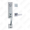New Design Grip Entry Door Handle Set Entry Door Levers Lock Sets （70726）