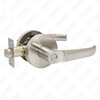 Heavy Duty Tubular Lever Door Lock Series, Zinc alloy Round Rosette Entry Door Handle Lock（B2006）