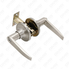 ANSI UL Standard Zinc Alloy Aluminum Push-Button Tubular Commercial Cylindrical Handle Lever Lock (8008)
