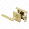 ANSI UL Standard Zinc Alloy/Aluminum Interior Door Lockset Tubular Commercial Cylindrical Security Handle Lever Lock (9163X)
