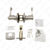 ANSI UL Standard Zinc Alloy Aluminum Interior Door Lockset Duty Tubular Commercial Security Handle Lever Lock (8001)