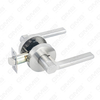 Heavy Duty Tubular Lever Door Lock Series, Zinc alloy Round Rosette Entry Door Handle Lock（B2022）