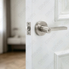 Heavy Duty Tubular Lever Door Lock Series, Aluminum Round Rosette Entry Door Handle Lock（R2270）