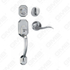 New Design Grip Entry Door Handle Set Entry Door Levers Lock Sets （70723）